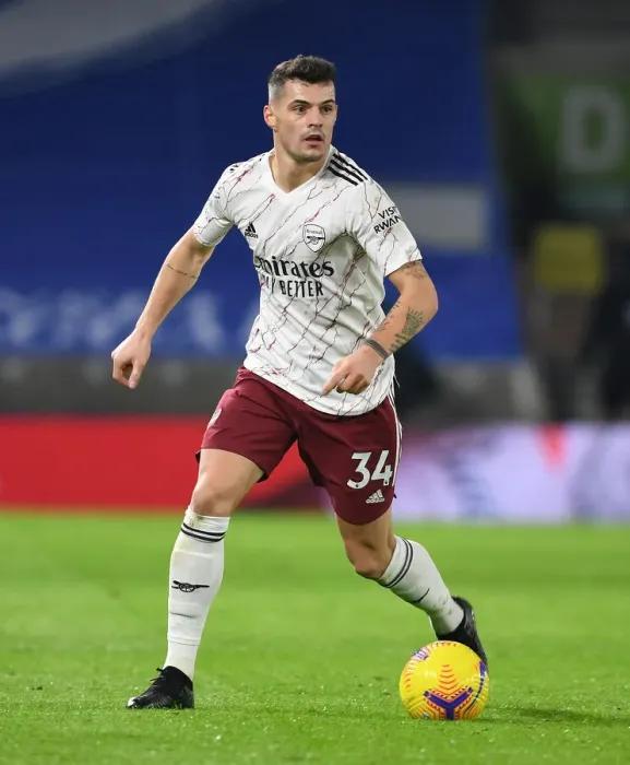 Framed Print : Granit Xhaka's Midfield Masterclass: Arsenal's Victory over Brighton & Hove Albion (2020-21) Framed Print : Granit Xhaka's Midfield Masterclass: Arsenal's Victory over Brighton & Hove Albion (2020-21)