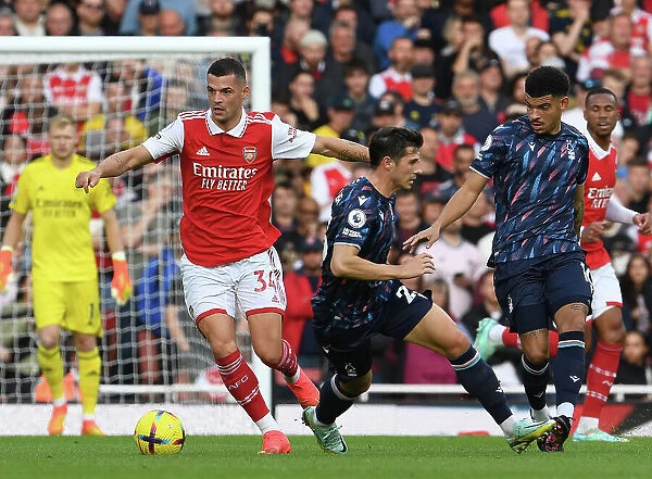 Granit Xhaka's Standout Midfield Display: Arsenal's Dominant Performance Against Nottingham Forest