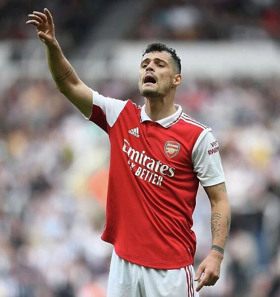 Granit Xhaka's Stellar Midfield Performance: Arsenal's Victory over Newcastle United in the 2022-23 Premier League