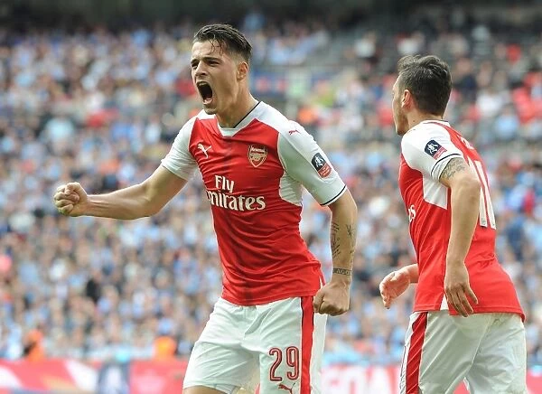 Granit Xhaka's Stunner: Arsenal's FA Cup Semi-Final Victory Over Manchester City