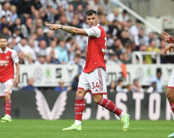 Granit Xhaka's Stunner: Arsenal's Midfield Maestro Secures Victory Over Newcastle United in the Premier League 2022-23