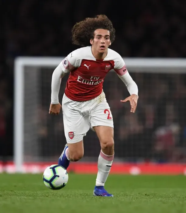 Framed Print : Guendouzi in Action: Arsenal vs. Newcastle United, Premier League 2018-19