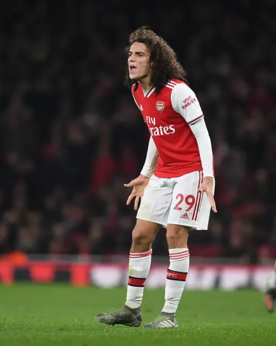 Framed Print : Guendouzi in Action: Arsenal vs. Southampton, Premier League 2019-20