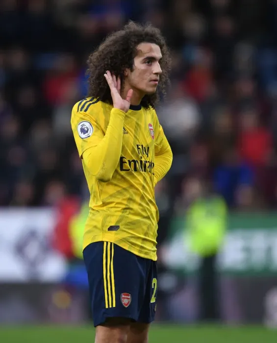 Framed Print : Guendouzi in Action: Burnley vs. Arsenal, Premier League 2019-20 Framed Print : Guendouzi in Action: Burnley vs. Arsenal, Premier League 2019-20