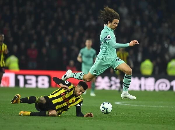 Guendouzi Breaks Past Capoue: Watford vs Arsenal, Premier League 2018-19