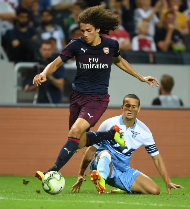 Framed Print : Guendouzi Breaks Past Lazio's Luiz Felipe in Arsenal's Pre-Season Friendly Framed Print : Guendouzi Breaks Past Lazio's Luiz Felipe in Arsenal's Pre-Season Friendly