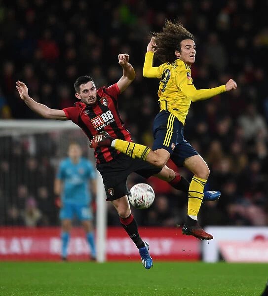 Guendouzi vs. Cook: Clash in the FA Cup Fourth Round Between AFC Bournemouth and Arsenal