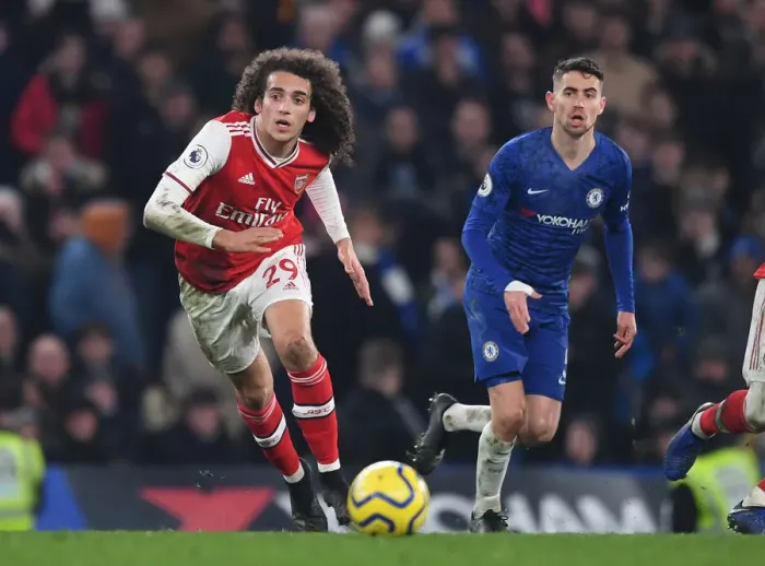 Framed Print : Guendouzi vs Jorginho: Battle at Stamford Bridge - Chelsea vs Arsenal, Premier League 2019-20 Framed Print : Guendouzi vs Jorginho: Battle at Stamford Bridge - Chelsea vs Arsenal, Premier League 2019-20