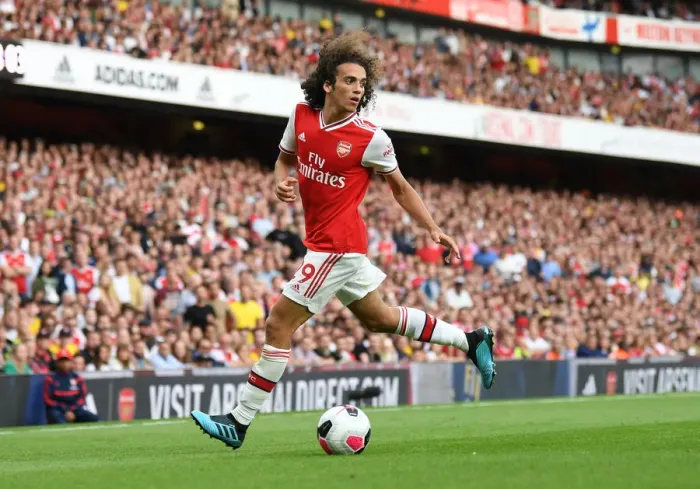 Framed Print : Guendouzi vs. Tottenham: Intense Arsenal-Spurs Showdown in the Premier League