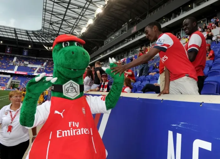 Framed Print : Gunnersaus Meets Fans: Arsenal vs. New York Red Bulls Pre-Season Friendly Framed Print : Gunnersaus Meets Fans: Arsenal vs. New York Red Bulls Pre-Season Friendly