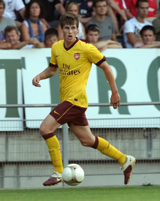 Framed Print : Harvard Nordtveit Leads Arsenal to 4-0 Victory over Sturm Graz, Austria 2010 Framed Print : Harvard Nordtveit Leads Arsenal to 4-0 Victory over Sturm Graz, Austria 2010