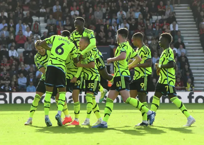 Framed Print : Havertz Hat-Trick: Arsenal's Dominance Over Bournemouth in the 2023-24 Premier League