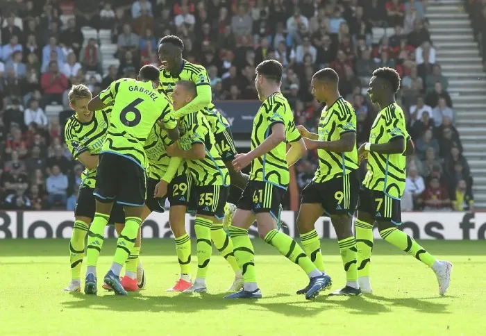 Framed Print : Havertz Scores Decisive Penalty: Arsenal Secures Win Against AFC Bournemouth (2023-24 Premier League) Framed Print : Havertz Scores Decisive Penalty: Arsenal Secures Win Against AFC Bournemouth (2023-24 Premier League)