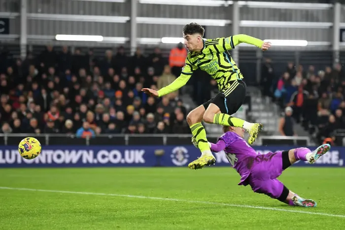 Framed Print : Havertz Scores Thrilling Hat-Trick: Arsenal Crush Luton Town in Premier League Showdown (December 2023) Framed Print : Havertz Scores Thrilling Hat-Trick: Arsenal Crush Luton Town in Premier League Showdown (December 2023)