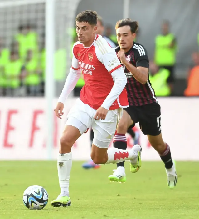 Framed Print : Havertz Shines: Arsenal Secure Pre-Season Victory Over Nurnberg