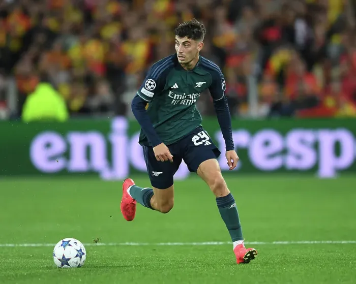 Framed Print : Havertz's Brilliance: Arsenal's Victory Over RC Lens in UEFA Champions League Group B, 2023 / 24 Framed Print : Havertz's Brilliance: Arsenal's Victory Over RC Lens in UEFA Champions League Group B, 2023 / 24