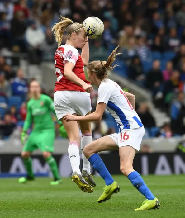 Framed Print : Head-to-Head: Leah Williamson vs Ellie Brazil - FA WSL Showdown