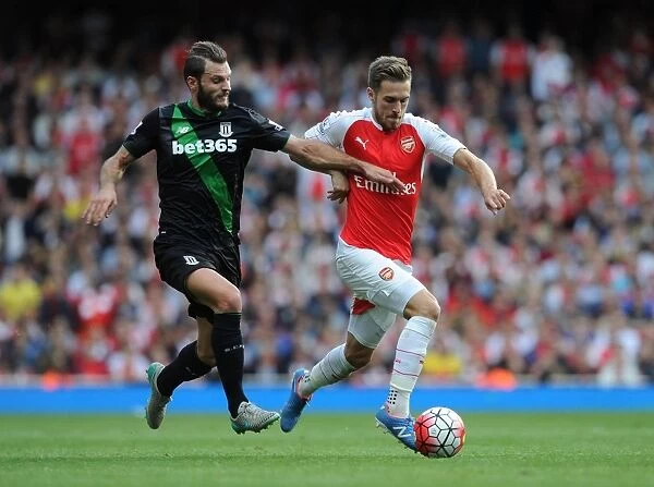 Head-to-Head: Ramsey vs Pieters in Intense Arsenal vs Stoke Clash