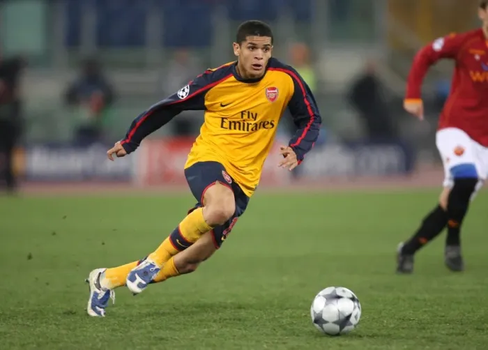 Framed Print : Heartbreaking Denilson: Arsenal's Penalty Woes Against AS Roma in the UEFA Champions League, 2009
