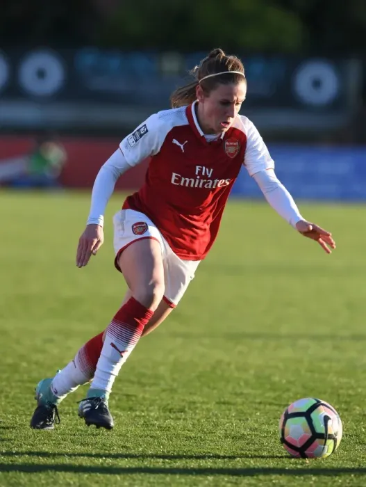 Framed Print : Heather O'Reilly in Action: Arsenal Women vs. Sunderland Ladies, WSL 1 (2017-18) Framed Print : Heather O'Reilly in Action: Arsenal Women vs. Sunderland Ladies, WSL 1 (2017-18)