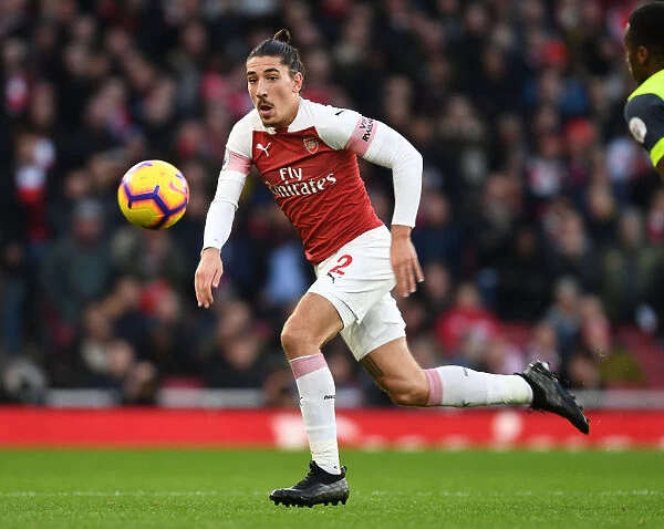 Hector Bellerin: In Action for Arsenal Against Huddersfield Town (Premier League, 2018-19)