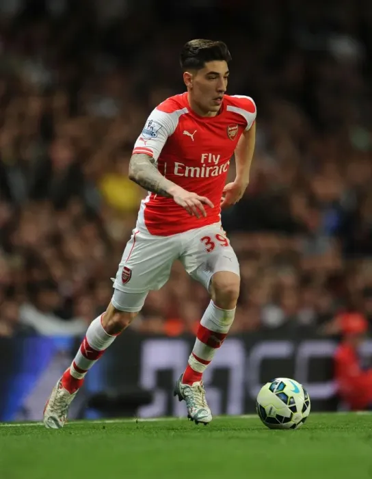 Framed Print : Hector Bellerin: In Action for Arsenal Against Swansea City, Premier League 2014 / 15