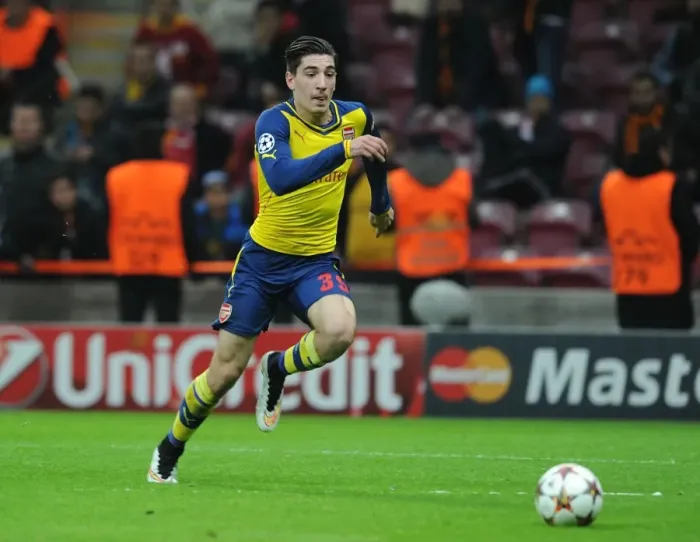 Framed Print : Hector Bellerin in Action: Arsenal vs. Galatasaray, UEFA Champions League, Istanbul, 2014 Framed Print : Hector Bellerin in Action: Arsenal vs. Galatasaray, UEFA Champions League, Istanbul, 2014