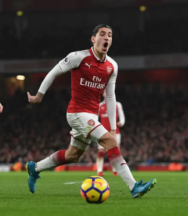 Framed Print : Hector Bellerin in Action: Arsenal vs. Chelsea, Premier League 2017-18 Framed Print : Hector Bellerin in Action: Arsenal vs. Chelsea, Premier League 2017-18
