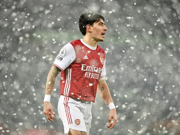 Hector Bellerin in Action: Arsenal vs. West Bromwich Albion, Premier League 2020-21