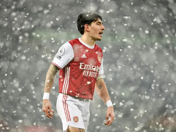Framed Print : Hector Bellerin in Action: Arsenal vs. West Bromwich Albion, Premier League 2020-21 Framed Print : Hector Bellerin in Action: Arsenal vs. West Bromwich Albion, Premier League 2020-21
