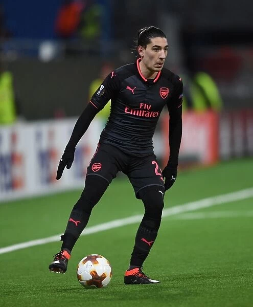 Hector Bellerin in Action: Arsenal vs Ostersunds FK, UEFA Europa League 2018