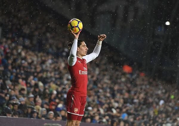 Hector Bellerin in Action: Arsenal vs West Bromwich Albion, Premier League (December 2017)