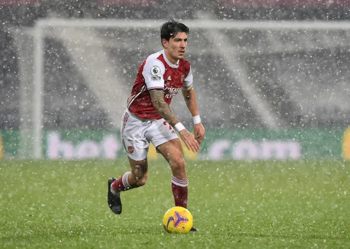 Framed Print : Hector Bellerin: In Action for Arsenal Against West Bromwich Albion, Premier League 2020-21 Framed Print : Hector Bellerin: In Action for Arsenal Against West Bromwich Albion, Premier League 2020-21