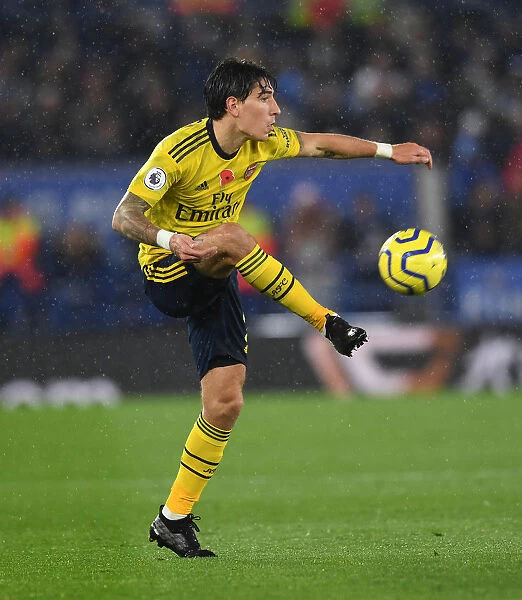 Hector Bellerin in Action: Leicester City vs Arsenal, Premier League 2019-20
