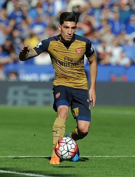 Hector Bellerin in Action: Premier League 2015 / 16 - Arsenal vs. Leicester City