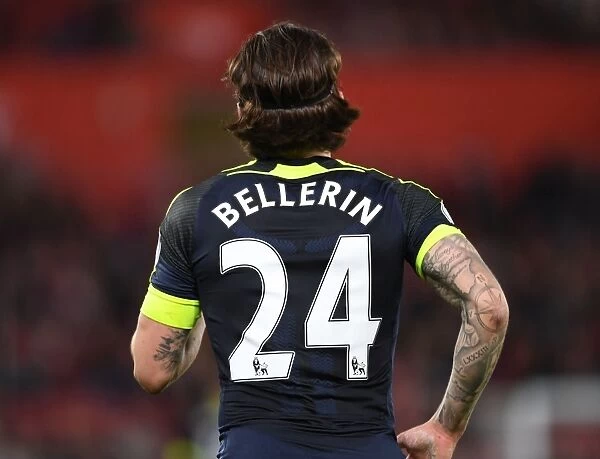 Hector Bellerin in Action: Southampton vs Arsenal, Premier League 2016-17