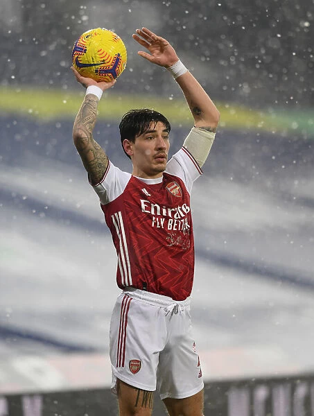 Hector Bellerin in Action: West Bromwich Albion vs Arsenal, Premier League 2020-21