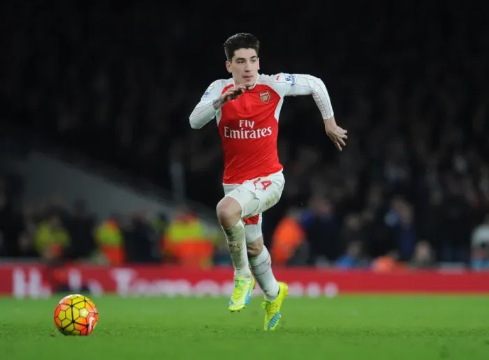 Framed Print : Hector Bellerin (Arsenal). Arsenal 0: 1 Chelsea. Barclays Premier League. Emirates Stadium