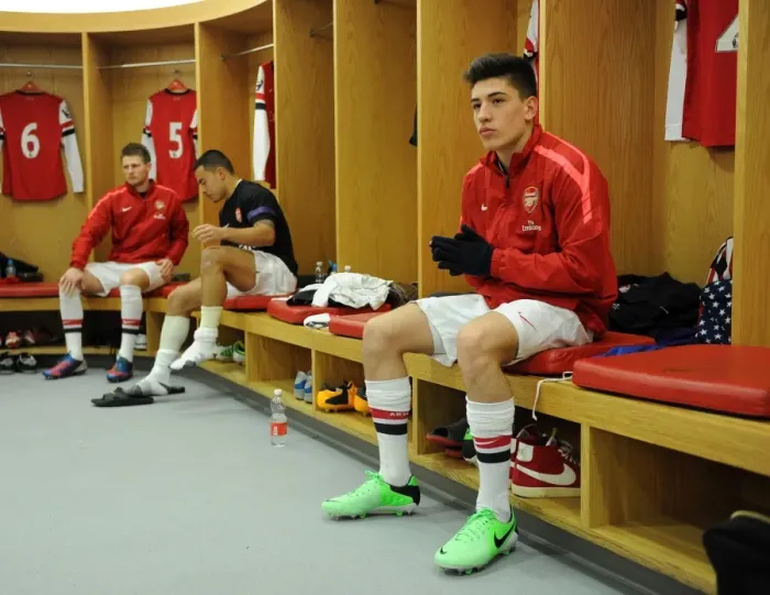 Framed Print : Hector Bellerin (Arsenal). Arsenal U19 1: 0 CSKA Moscow U19. NextGen Series. 1 / 4 Final Framed Print : Hector Bellerin (Arsenal). Arsenal U19 1: 0 CSKA Moscow U19. NextGen Series. 1 / 4 Final