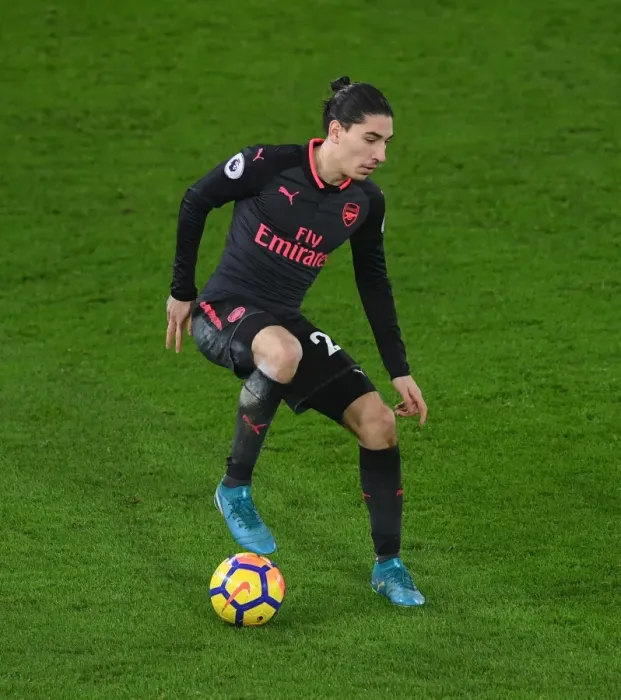 Framed Print : Hector Bellerin (Arsenal). Crystal Palace 2: 3 Arsenal. Premier League. Selhurst Park