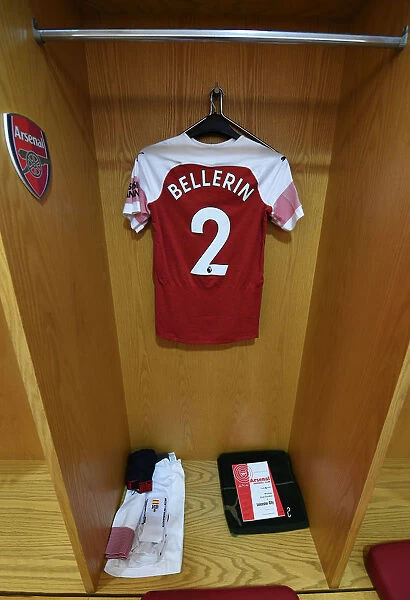 Hector Bellerin: Arsenal FC Changing Room - Arsenal vs Leicester City, Premier League 2018-19