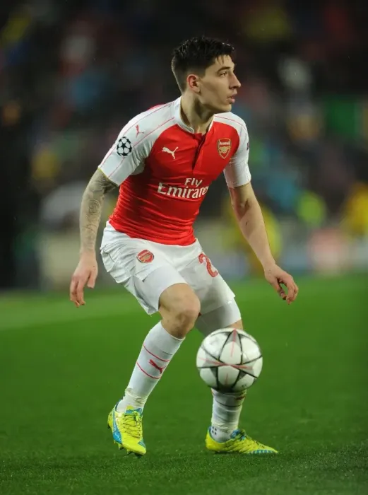 Framed Print : Hector Bellerin: A Battle of Loyalty - Barcelona vs. Arsenal, UEFA Champions League 2015-16