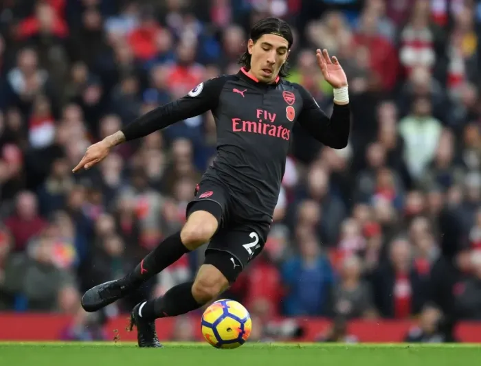 Framed Print : Hector Bellerin Faces Manchester City: Arsenal vs. Manchester City, Premier League 2017-18 Framed Print : Hector Bellerin Faces Manchester City: Arsenal vs. Manchester City, Premier League 2017-18