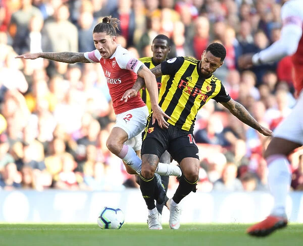Hector Bellerin Outmaneuvers Andre Gray: Arsenal vs. Watford, Premier League 2018-19