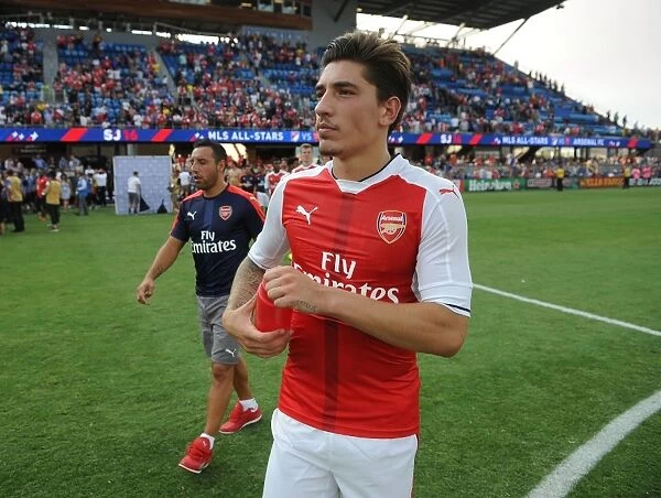 Hector Bellerin's Emotional Post-Match Moment after Arsenal's Victory over MLS All-Stars (2016)