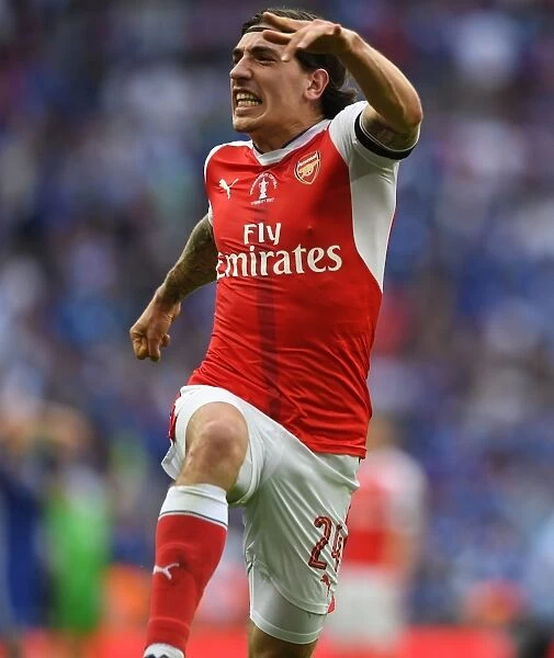 Hector Bellerin's Exultant FA Cup Victory: Arsenal Beats Chelsea