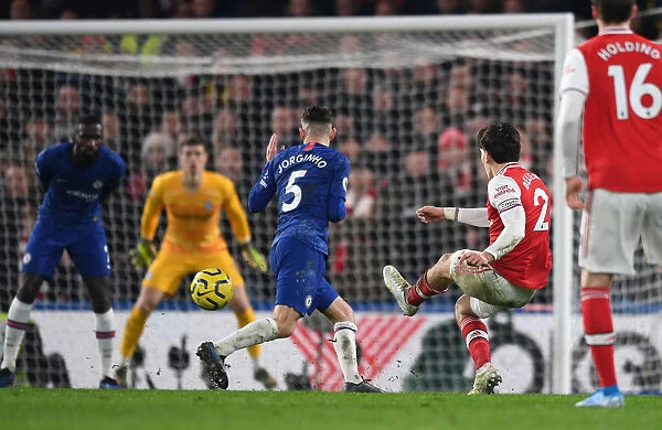 Hector Bellerin's Stunning Goal: Arsenal's Victory Moment vs. Chelsea, Premier League 2019-20