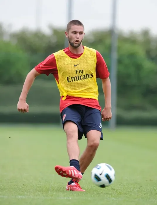 Framed Print : Henri Lansbury (Arsenal). Arsenal Training Ground, London Colney, Hertfordshire, 7 / 7 / 2010 Framed Print : Henri Lansbury (Arsenal). Arsenal Training Ground, London Colney, Hertfordshire, 7 / 7 / 2010