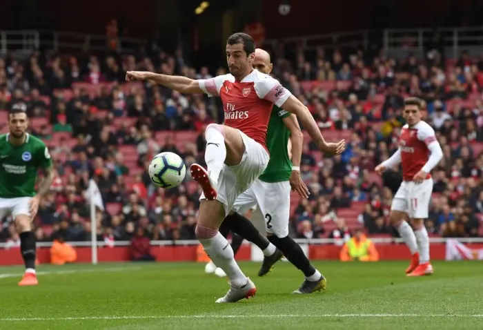 Framed Print : Henrikh Mkhitaryan in Action: Arsenal vs Brighton & Hove Albion, Premier League 2018-19 Framed Print : Henrikh Mkhitaryan in Action: Arsenal vs Brighton & Hove Albion, Premier League 2018-19