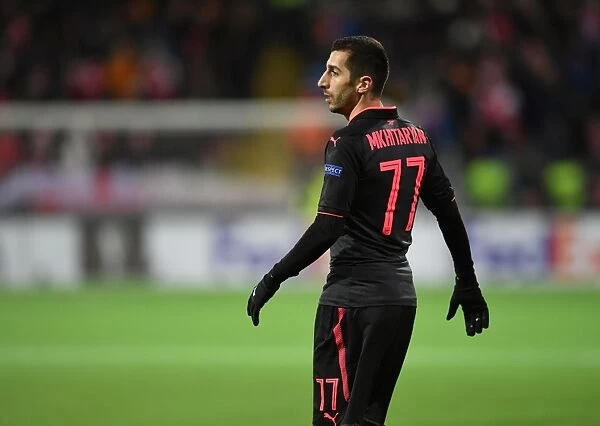 Henrikh Mkhitaryan in Action: Arsenal's Europa League Triumph over Ostersunds FK, 2018